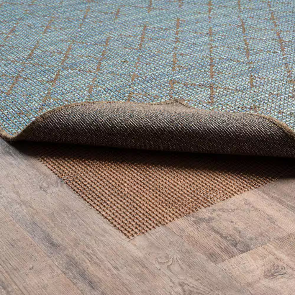 Outdoor 8 Ft. X 11 Ft. Dual Surface Non-Slip Rug Pad