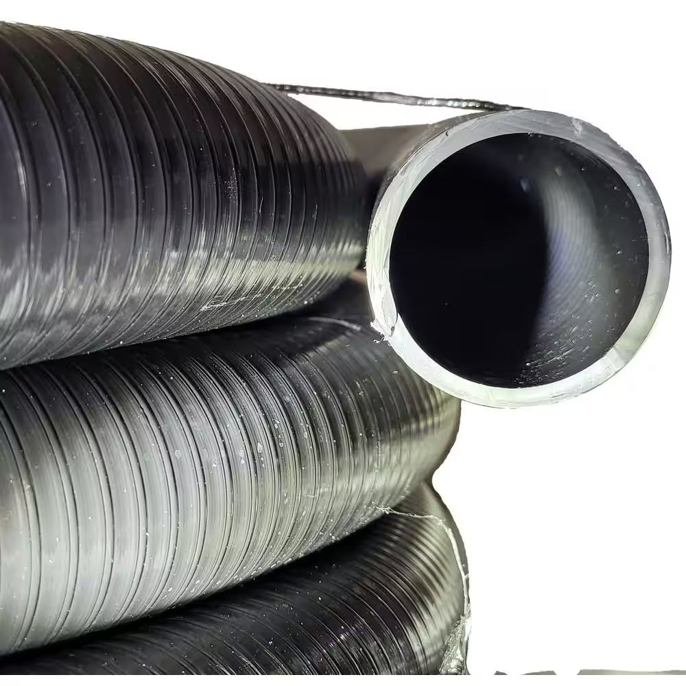 1/2 In. X 50 Ft. Black Non Metallic Flexible Liquid Tight Electrical Conduit with Fittings