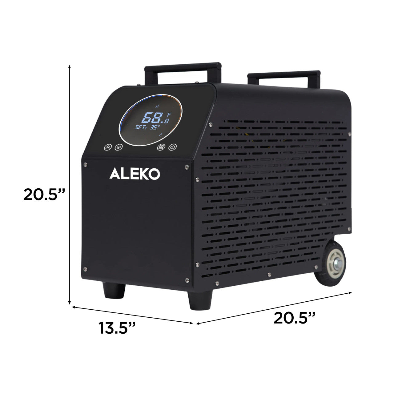 Lumina Vertical Cold Plunge and 1 HP Chiller & Heater Kit