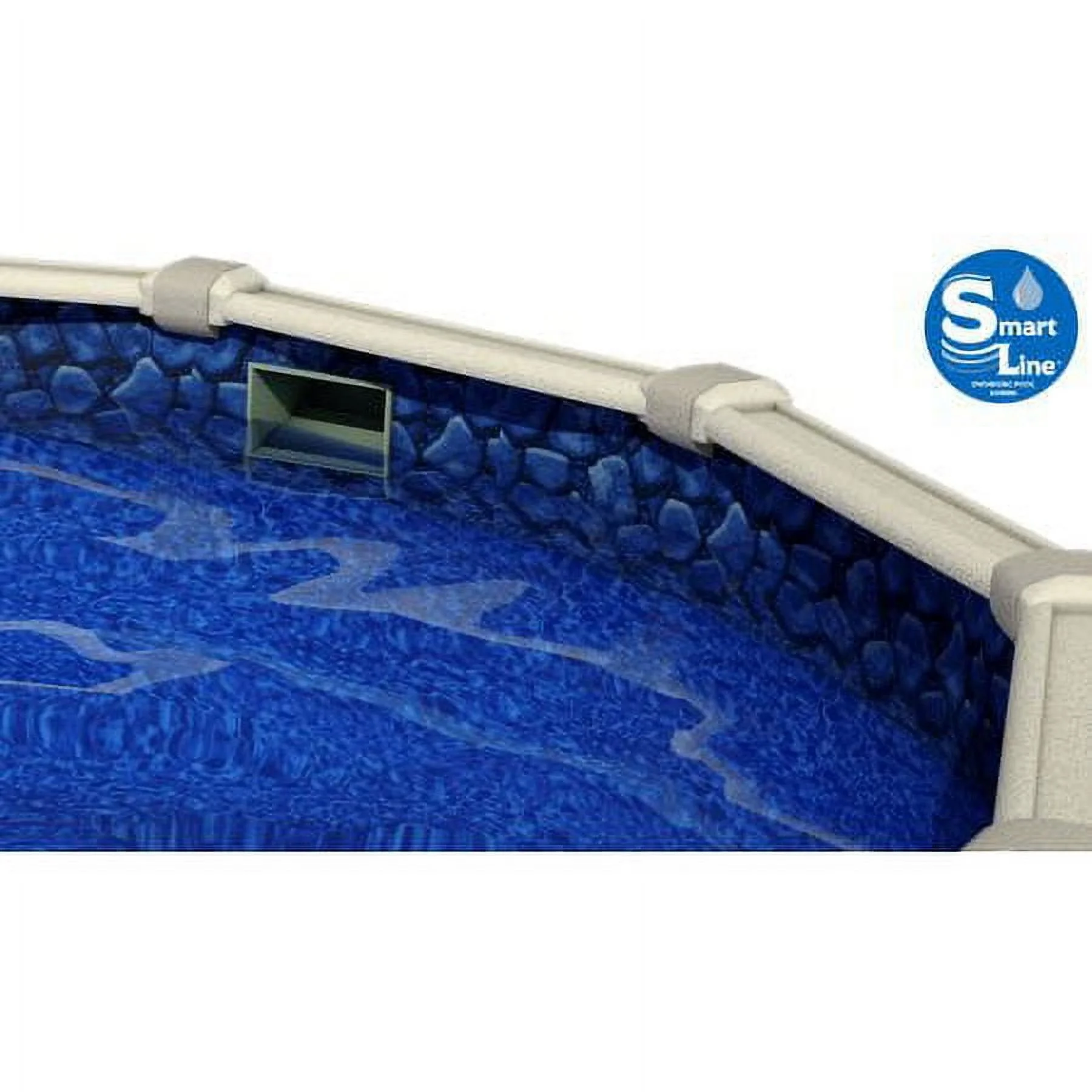 Impressions 15' X 30' Oval 48" Wall Above-Ground Swimming Pools, Full Start-Up Kit