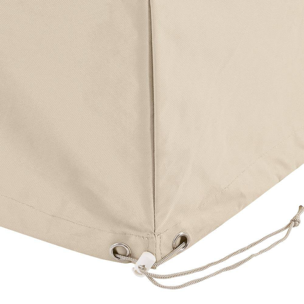 5-Piece Tan Outdoor Furniture Cover Set