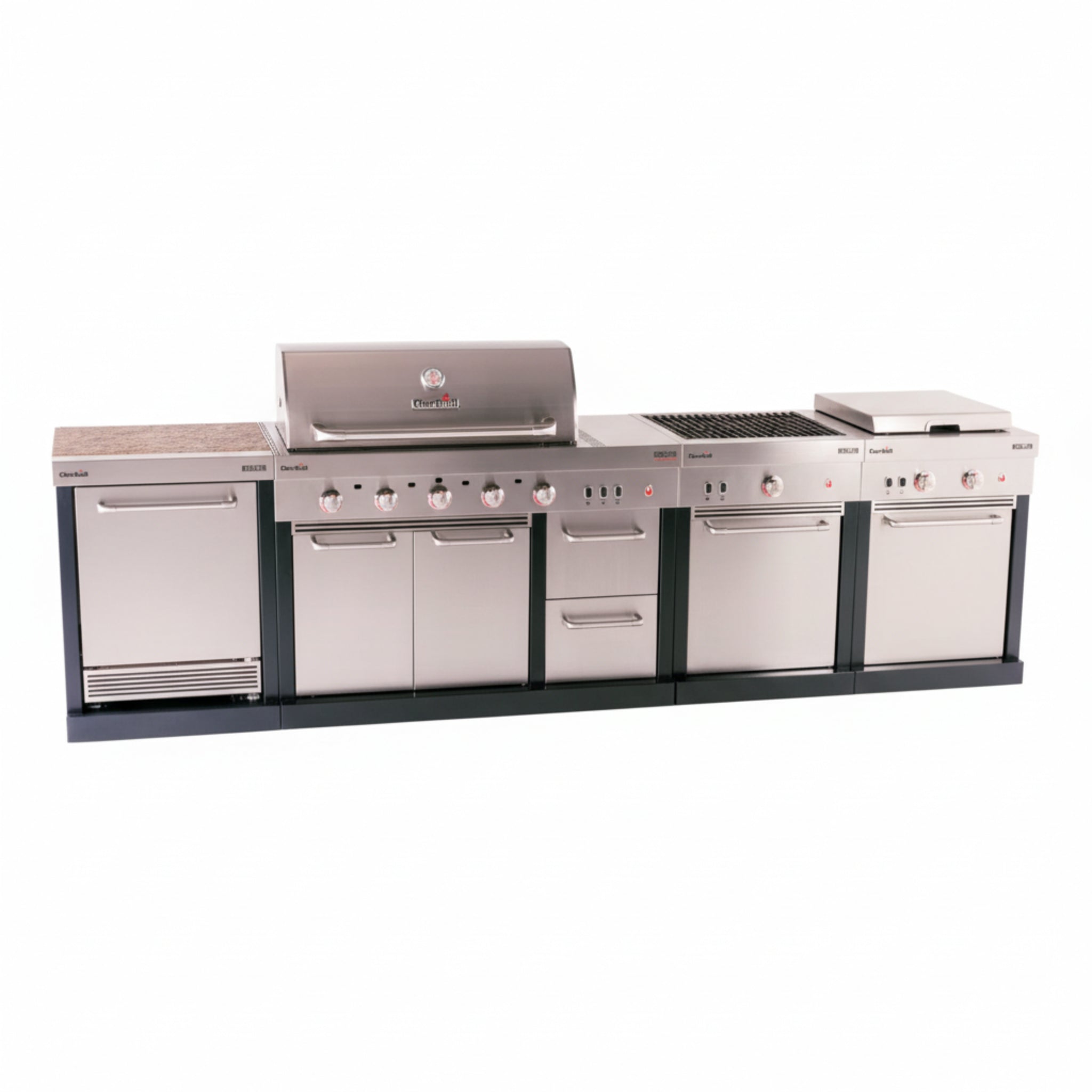 Medallion Series 4-Piece Modular Outdoor Kitchen Set