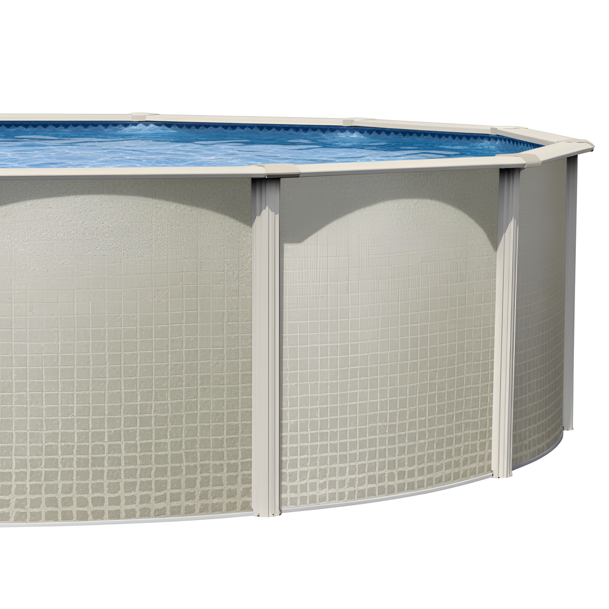Impressions 27' round X 48" Wall Above-Ground Swimming Pools, Full Start-Up Kit