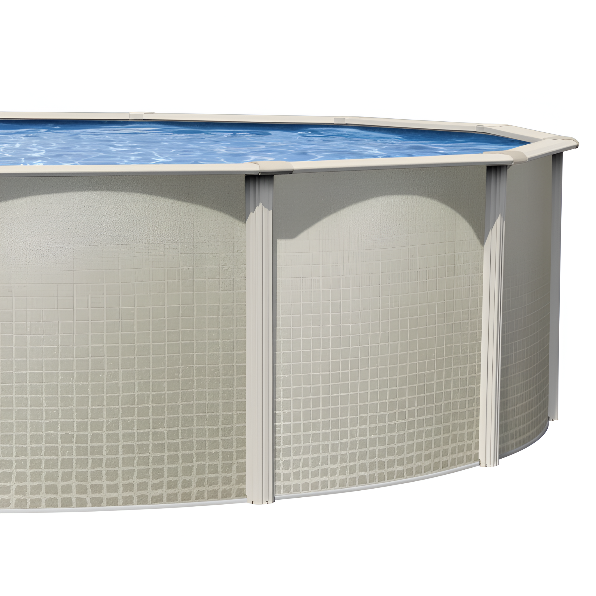 Impressions 18' X 33' Oval 48" Wall Above-Ground Swimming Pools, Full Start-Up Kit