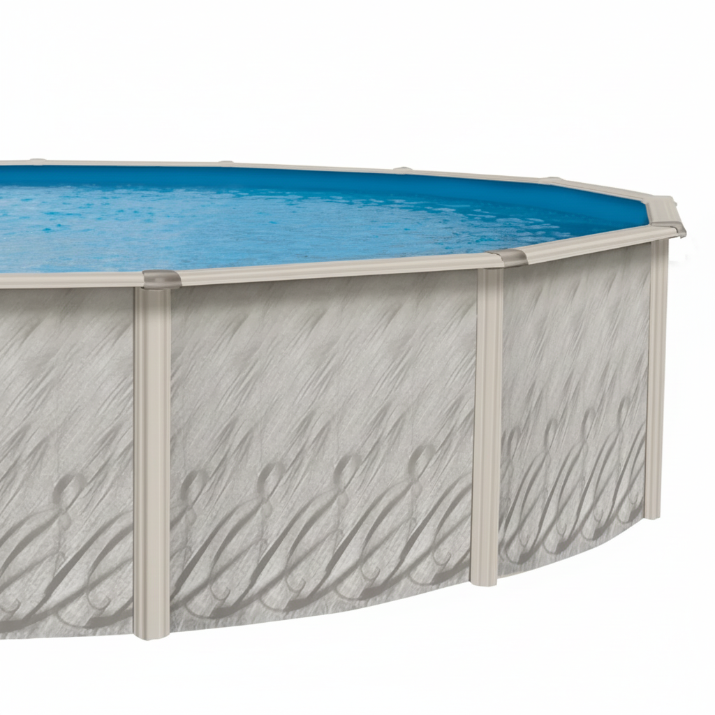 Meadows 12' X 24' X 52" Oval Above-Ground Swimming Pools, Full Start-Up Kit
